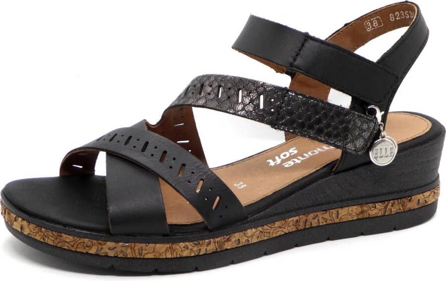 Remonte Rieker Dames schoenen D3064-01 Zwart - Foto 4