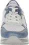 Remonte Dames Sneaker D1320-80 Blauw Wit Zilver - Thumbnail 3