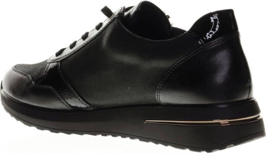 Remonte Sneakers met sleehak vrijetijdsschoen lage schoen veterschoen met schachtversteviging