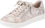 Remonte Taupe Metallic Sneaker met Rits Multicolor Dames - Thumbnail 4