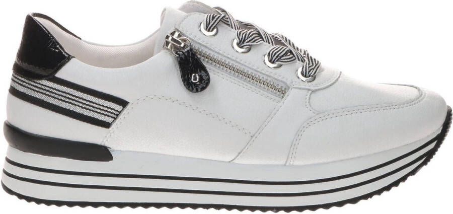 Remonte Dames Sneaker DR1312-80 Wit Zwart