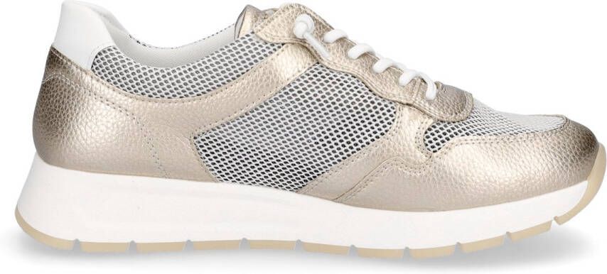Remonte Slip-on sneakers Elisabeth Hurley-Collection vrijetijdsschoen lage schoen veterschoen met schachtpadding