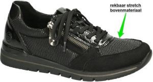Remonte Dames Sneaker R6700 02 Zwart Combi