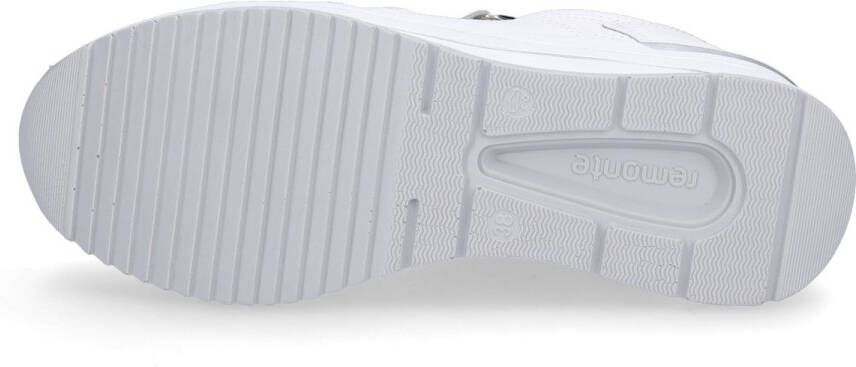 Remonte Sneakers met sleehak vrijetijdsschoen lage schoen veterschoen met schachtversteviging