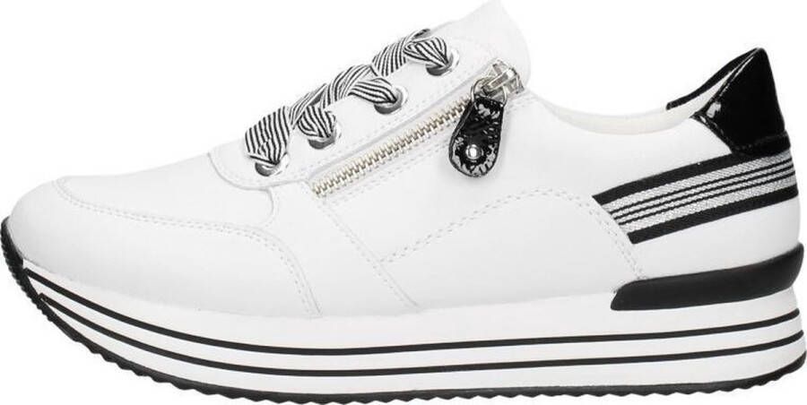 Remonte Plateausneakers met verwisselbare voetbed vrijetijdsschoen lage schoen veterschoen