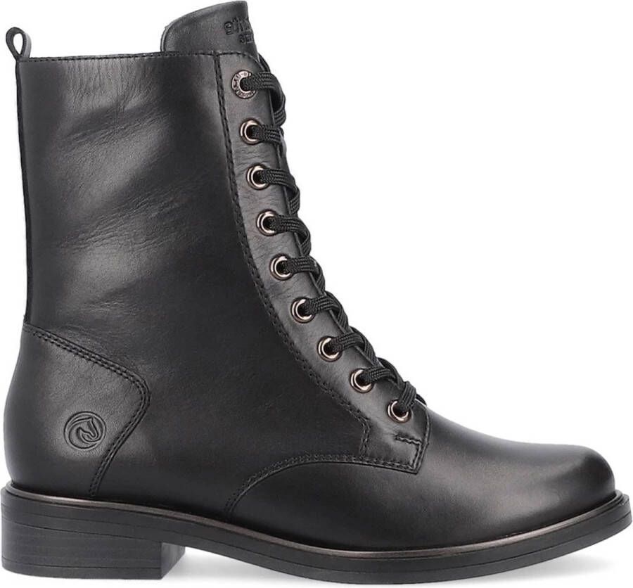 Remonte Dames Veterboot D8388-01 Zwart