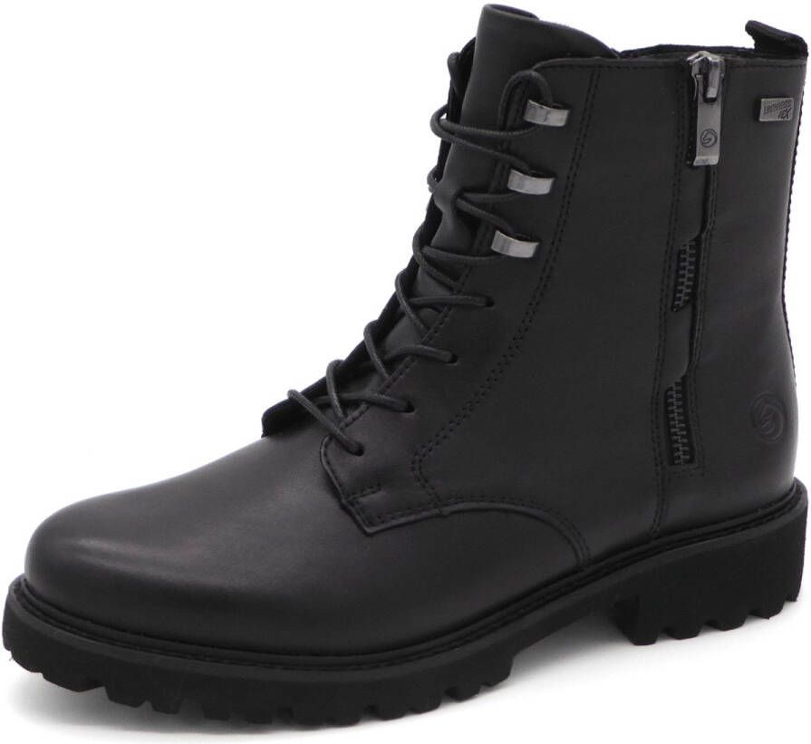 Remonte Dames Veterboot D8656-00 Zwart