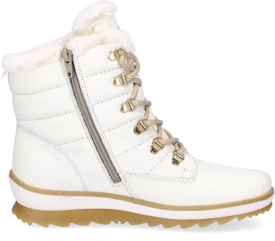Remonte Hoge veterschoen met winddichte en waterafstotende -Tex-finish Offwhite