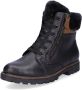 Remonte Hoge veterschoenen met rits aan de buitenkant - Thumbnail 1