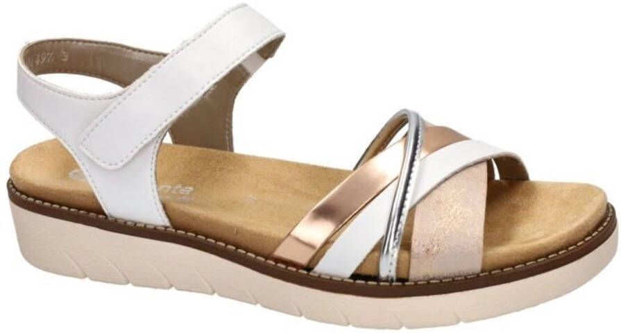 Remonte Sandalen sleehak zomerschoen sandalette met uitneembare zachte inlegzool