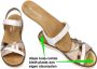Remonte Sandalen sleehak zomerschoen sandalette met uitneembare zachte inlegzool - Thumbnail 1