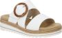 Remonte Slippers sleehak zomerschoen pantoffels met decoratieve gesp - Thumbnail 1