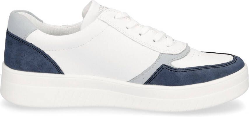 Remonte Plateausneakers vrijetijdsschoen lage schoen veterschoen in smalle vorm