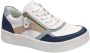 Remonte Plateausneakers vrijetijdsschoen lage schoen veterschoen in smalle vorm - Thumbnail 1