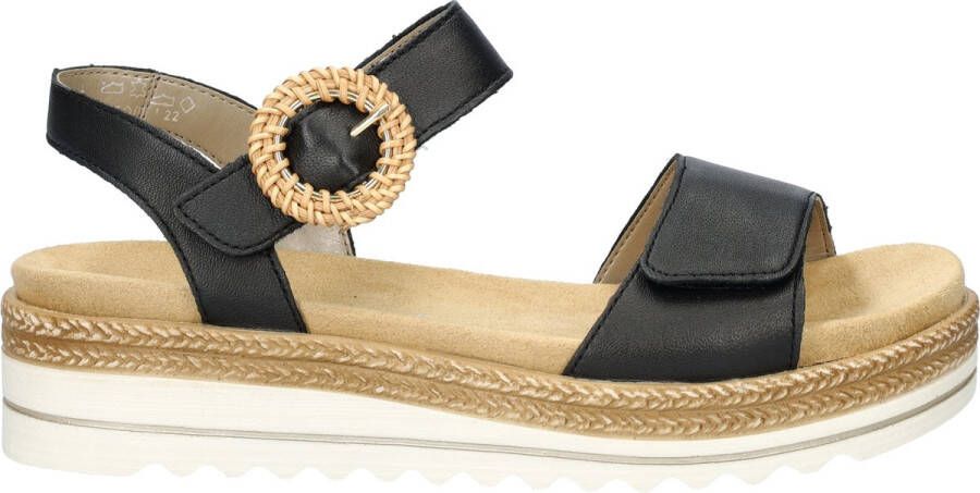 Remonte Sleehaksandaaltjes zomerschoen bandjessandaal met praktische klittenbandsluitingen