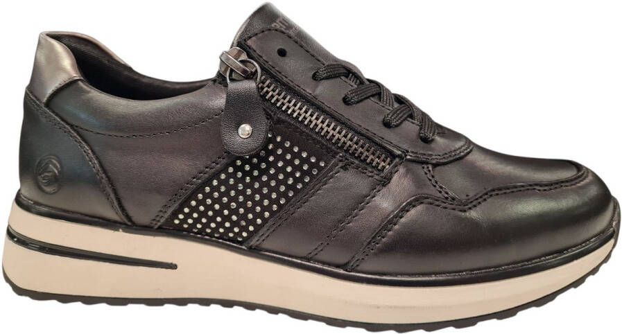 Remonte -Dames zwart sneakers