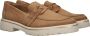 Remonte Comfortabele leren instapper in warme cognackleur Beige Dames - Thumbnail 1