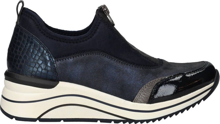 Remonte Slip-on sneakers Elisabeth Hurley-Collection wedge sneaker slipper instapschoen vrijetijdsschoen vegan