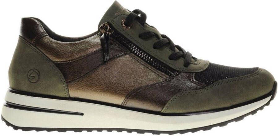 Remonte Khaki Comfort Sneaker