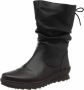 Remonte Zwarte Gesloten Booties Enkellaarzen Vrouwen Black Dames - Thumbnail 1
