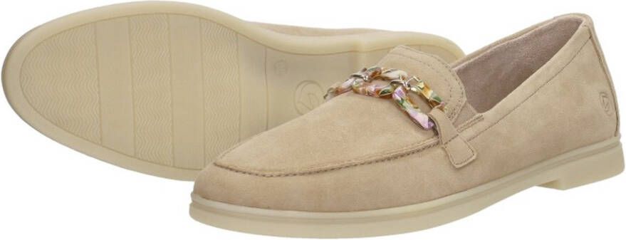 Remonte Loafers Elisabeth Hurley-Collection slipper lage schoen business schoen met modieuze sierketting