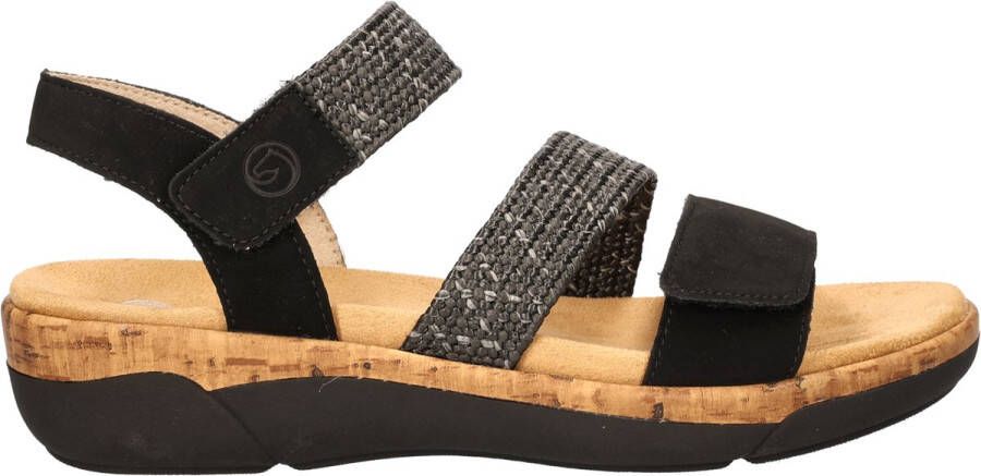 Remonte Sleehaksandaaltjes riemchensandaal comfortabele schoen zomerschoen met zacht voetbed