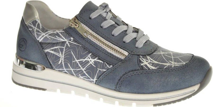 Remonte Veterschoenen Laag Veterschoenen Laag licht blauw