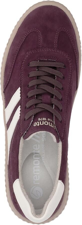 REMONTE Sneakers laag roodviolet wit - Foto 3