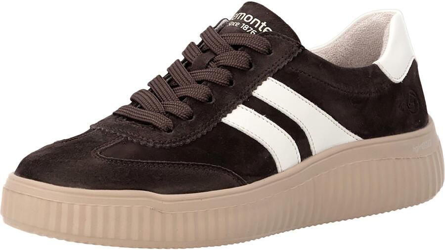 REMONTE Sneakers laag chocoladebruin wit - Foto 5