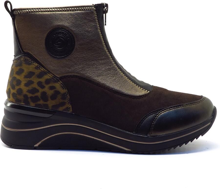 Remonte Sneakers met sleehak Casual-boots enkellaars plateauboots met Lite´n Soft-uitrusting