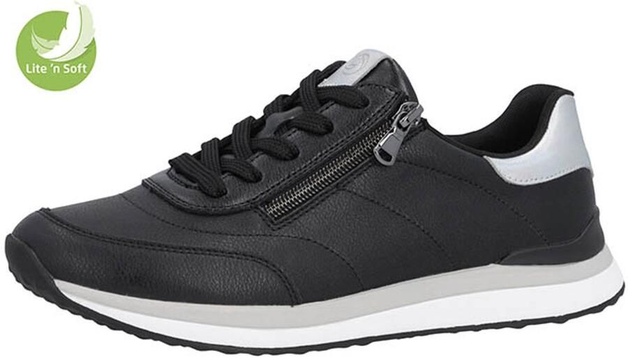 Remonte art. D3F00 03 zwart-sneaker-dames-Hleest