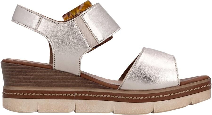 Remonte Artigo leren sandalen met sleehak - Foto 2