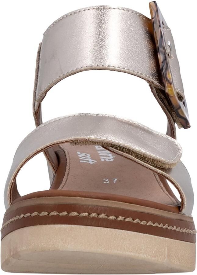 Remonte Artigo leren sandalen met sleehak - Foto 2