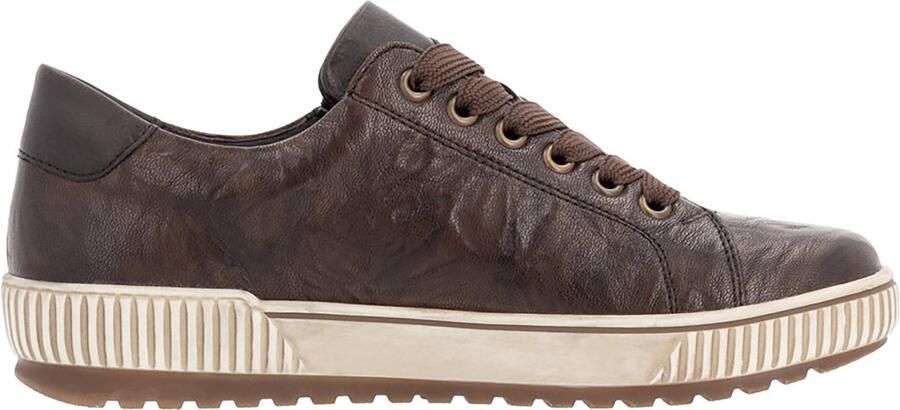 Remonte Plateausneakers vrijetijdsschoen lage schoen veterschoen met buitenrits