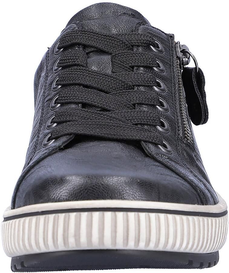 Remonte Plateausneakers vrijetijdsschoen lage schoen veterschoen met buitenrits