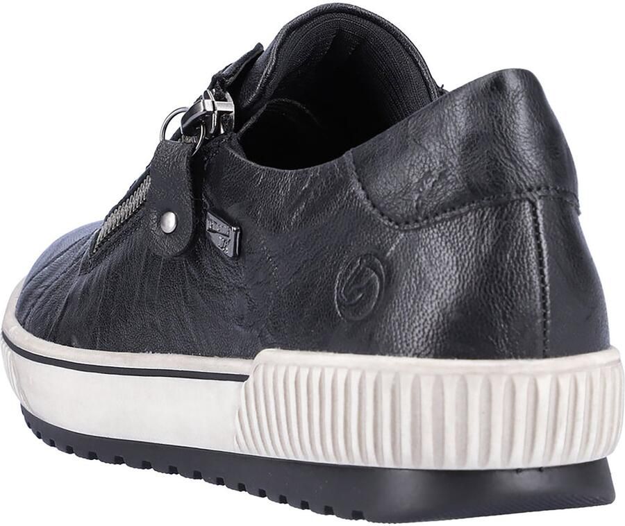 Remonte Plateausneakers vrijetijdsschoen lage schoen veterschoen met buitenrits
