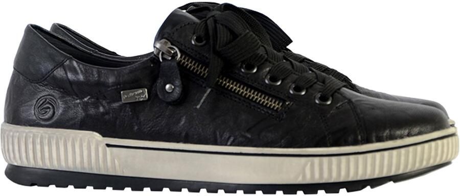 Remonte Plateausneakers vrijetijdsschoen lage schoen veterschoen met buitenrits - Foto 2