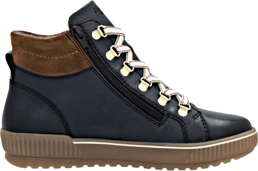 Remonte Baskets Montante en cuir Rock