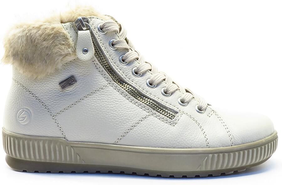 Remonte Beige veterboet bont D0780-80 BEIGE