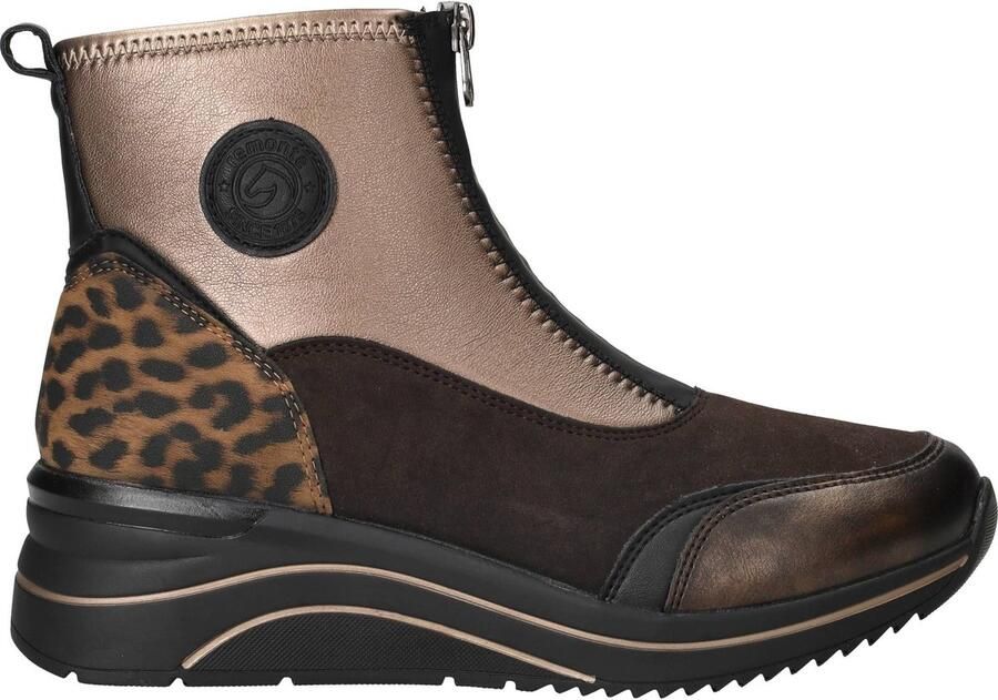 Remonte Sneakers met sleehak Casual-boots enkellaars plateauboots met Lite´n Soft-uitrusting