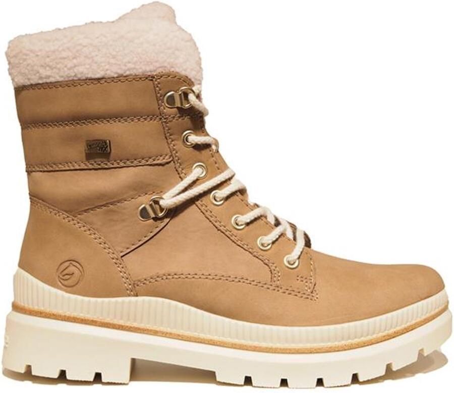 Remonte Winterlaarzen FIBER-GRIP Veterenkellaars profielzool met scheerwollen voering en TEX - Foto 2