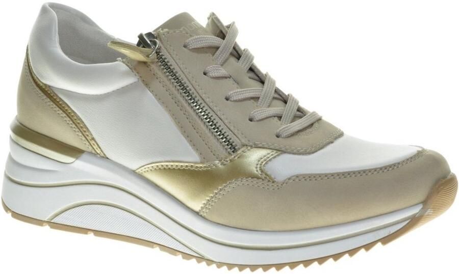 Remonte Comfortsneaker Wit Beige - Foto 2