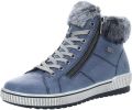 Remonte Winterlaarzen plateau outdoorschoen veterschoenen met waterafstotende tex-membraan - Blauw