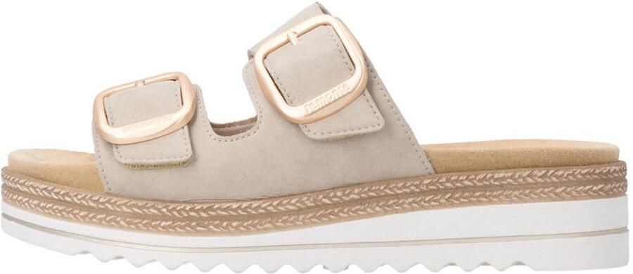 Remonte D0Q66-62 Beige Comfort Slipper Dames