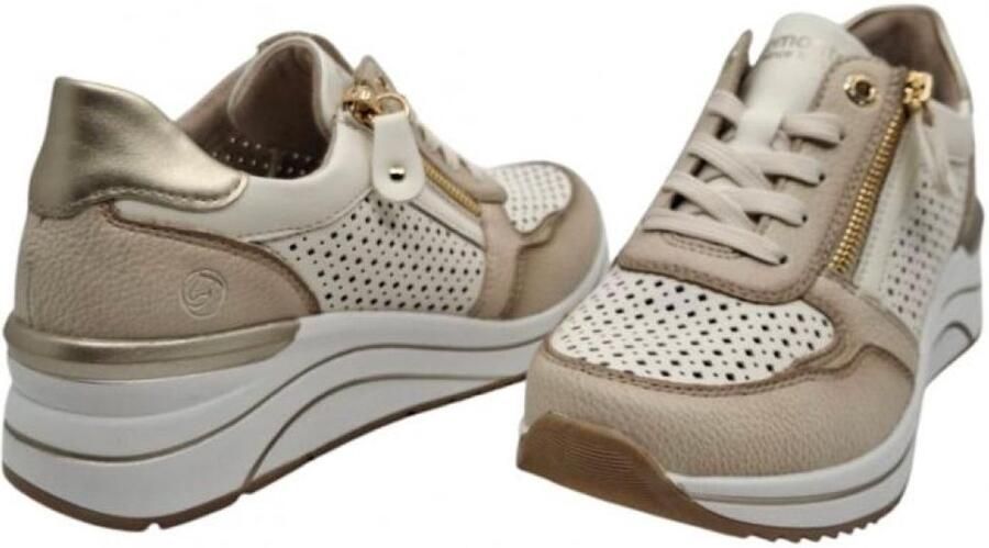 Remonte D0T14-81 Weiss Kombi Extra Wijde Sneaker
