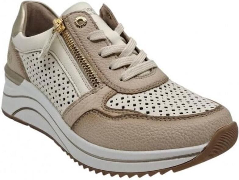 Remonte D0T14-81 Weiss Kombi Extra Wijde Sneaker