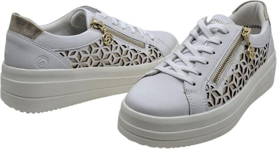 Remonte D1 Manila Kasanga witte dames sneaker