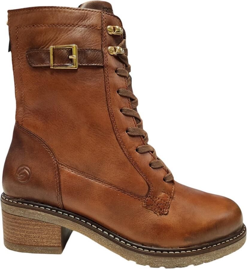 Remonte D1A78 22 Dames Veterboots Bruin
