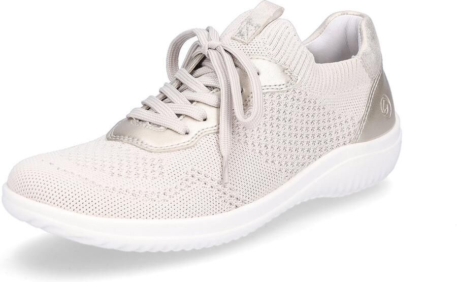 Remonte D1E05-60 dames veterschoenen beige