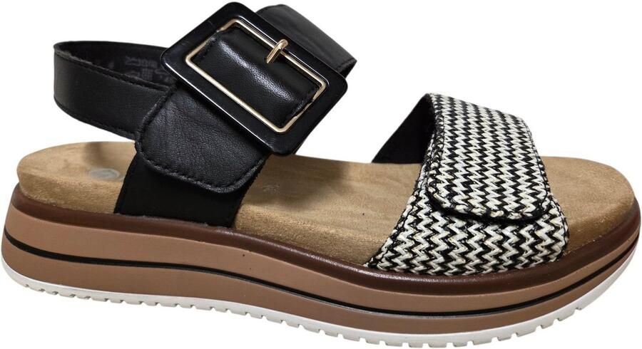 Remonte Sleehaksandaaltjes zomerschoen sandalen comfortschoen met praktische klittenbandsluitingen - Foto 3